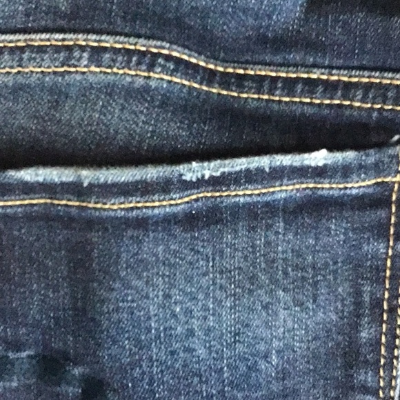 sac319 🦅American Eagle Super Stretch Low Rise Skinny Size 4 w/ 28.5" Inseam - Picture 8 of 10